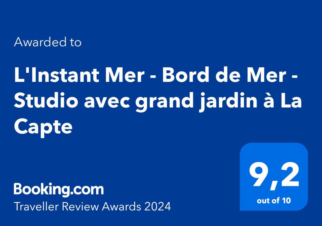 L'Instant Mer - Bord De Mer - Studio Avec Grand Jardin A La Capte イエール エクステリア 写真